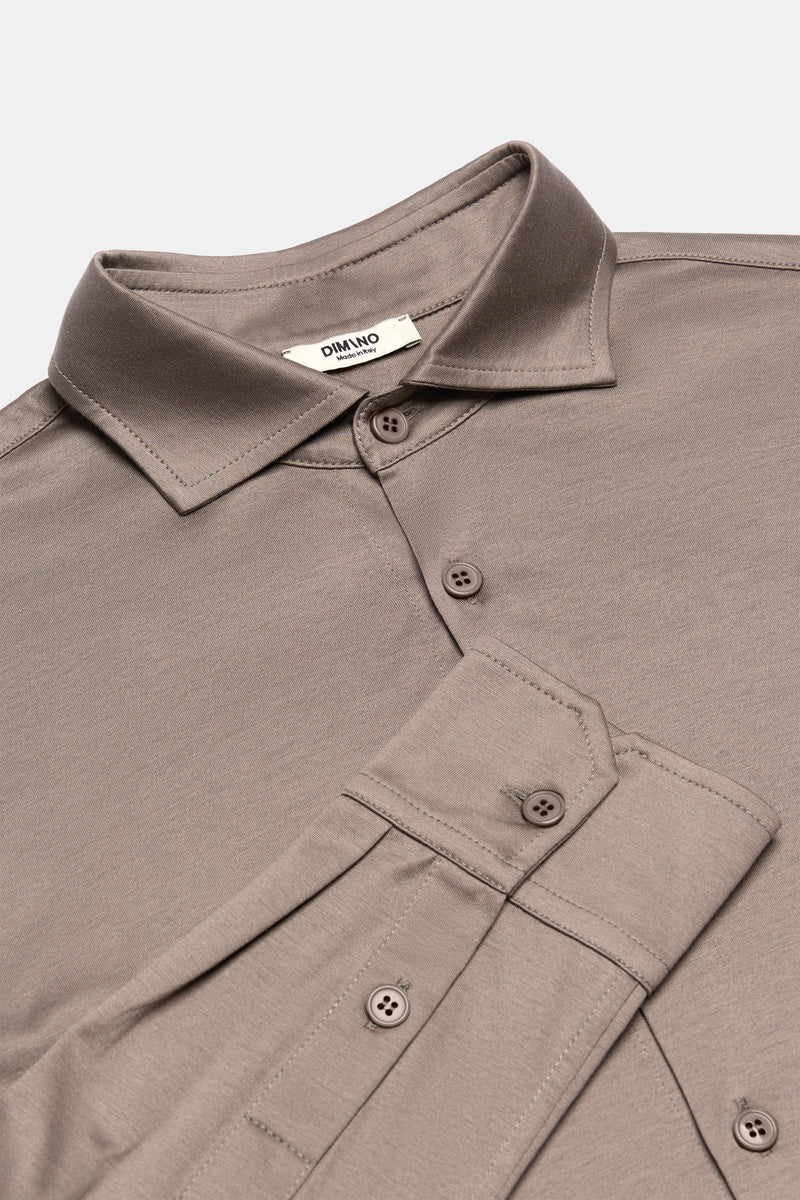 Dune Taupe Formal Shirt