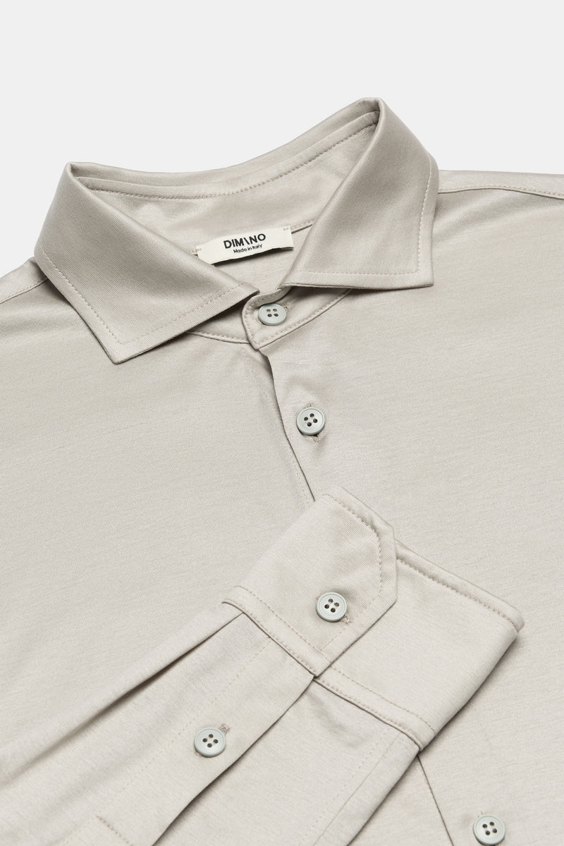 Desert Dune Beige Formal Shirt