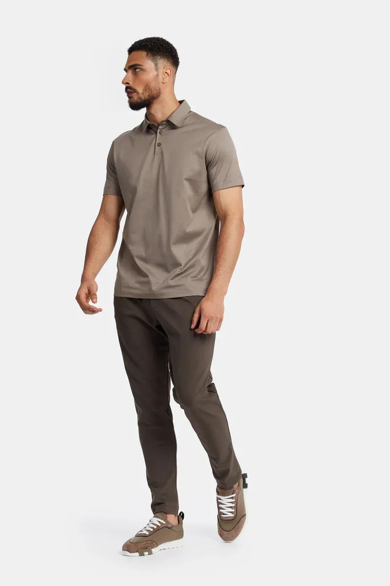 Dune Taupe Polo Shirt