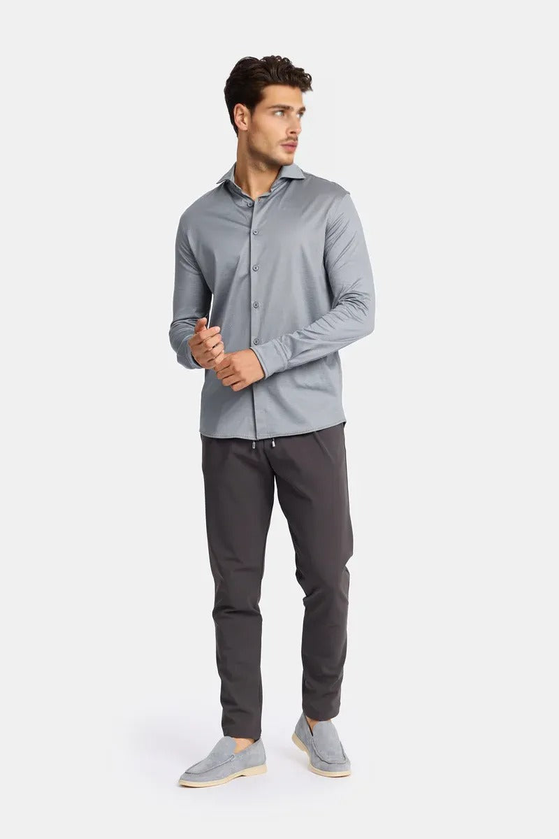 Smoky Gray Formal Shirt