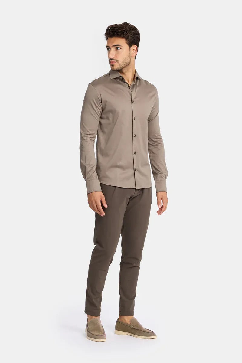 Dune Taupe Formal Shirt