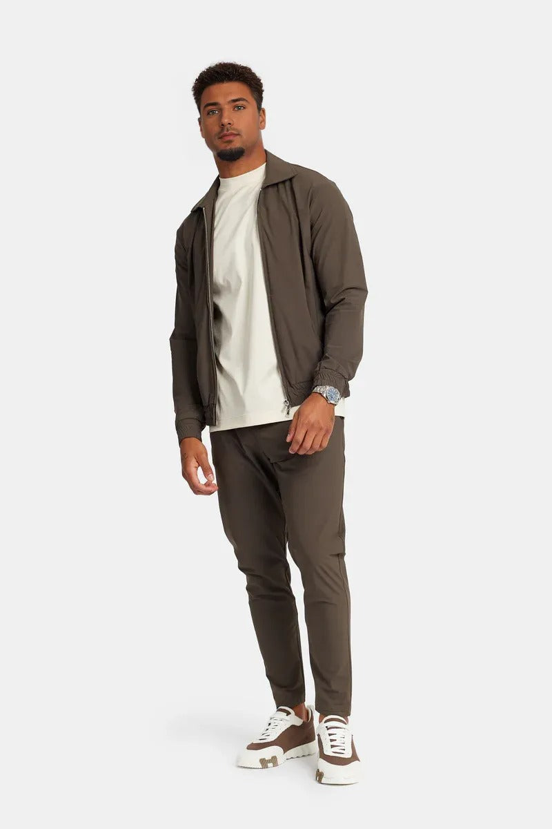 Chestnut Brown Tech Pants